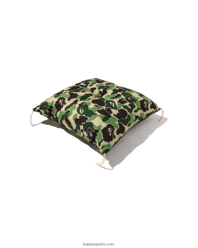 hombres A Bathing Ape cojín japonés camo abc 288PLL441 ejercito verde