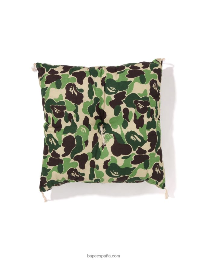 hombres A Bathing Ape cojín japonés camo abc 288PLL441 ejercito verde
