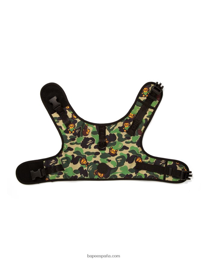 hombres A Bathing Ape arnés baby milo abc camo terry 288PLL1176 ejercito verde