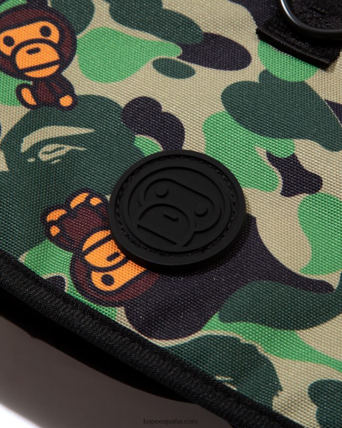 hombres A Bathing Ape arnés baby milo abc camo terry 288PLL1176 ejercito verde
