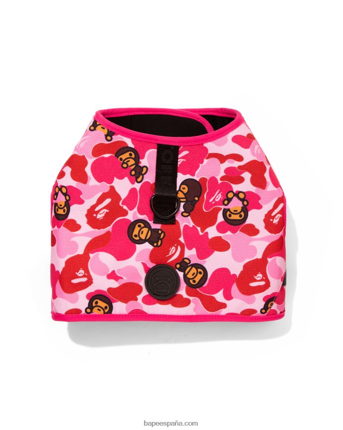 hombres A Bathing Ape arnés baby milo abc camo terry 288PLL1177 rosa