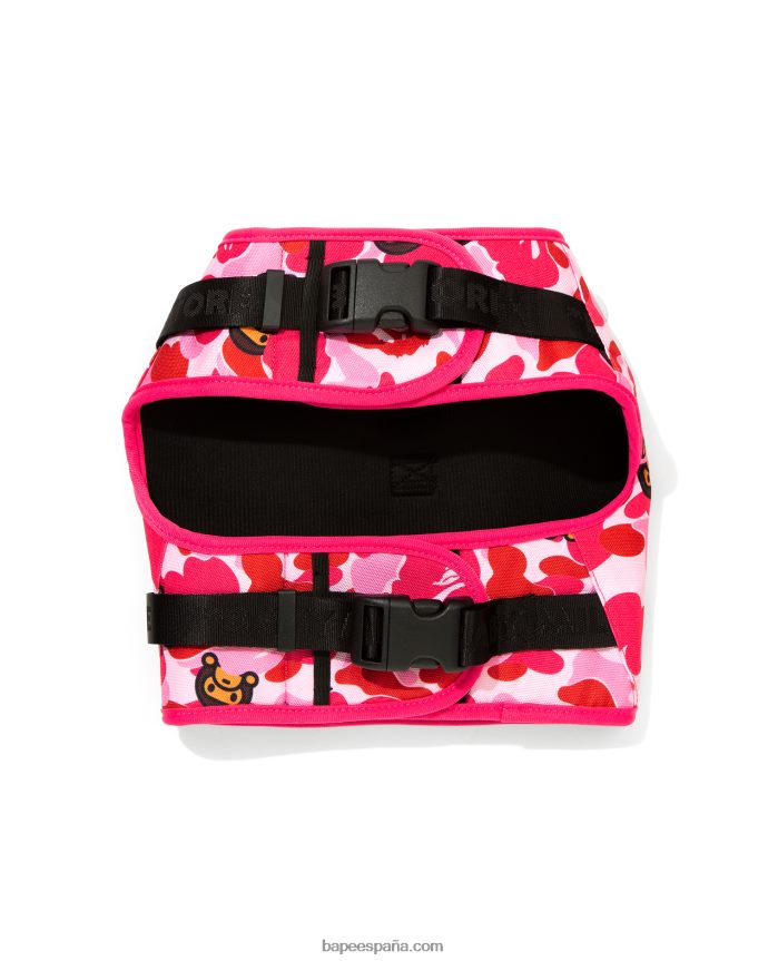 hombres A Bathing Ape arnés baby milo abc camo terry 288PLL1177 rosa