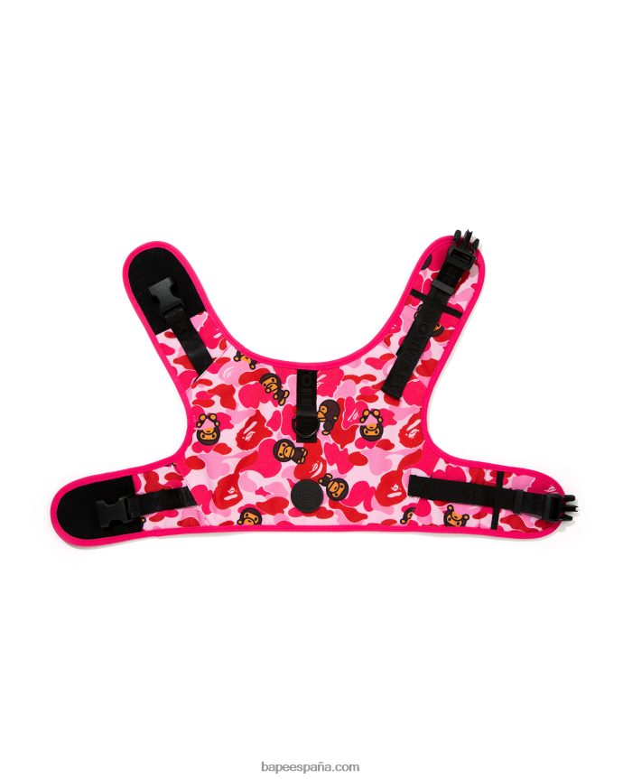 hombres A Bathing Ape arnés baby milo abc camo terry 288PLL1177 rosa