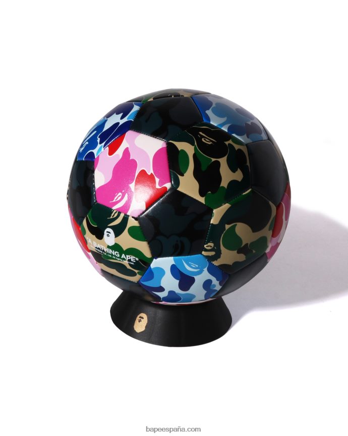 hombres A Bathing Ape balón de fútbol de camuflaje abc 288PLL498 caso