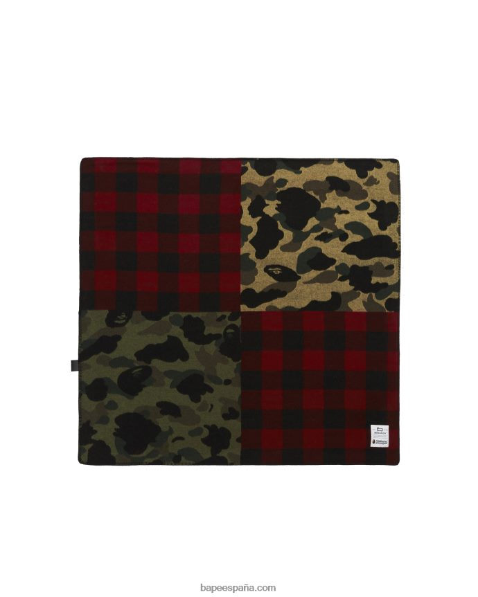 hombres A Bathing Ape x manta woolrich 288PLL577 caso