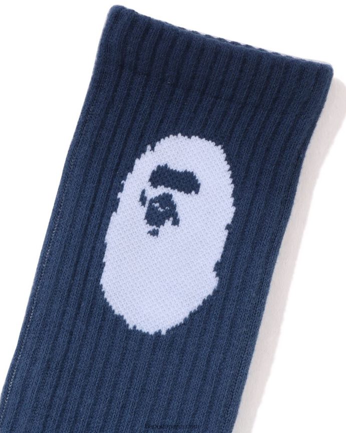 hombres A Bathing Ape calcetines de gradación 288PLL600 azul