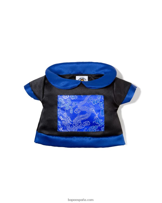 hombres A Bathing Ape disfraz de vampiro chino 288PLL1163 azul
