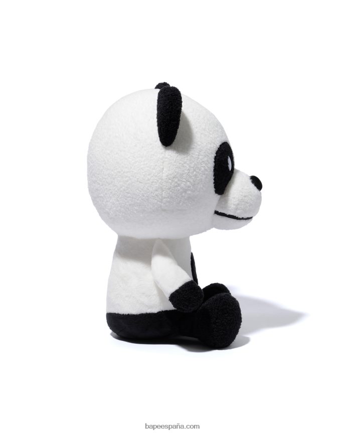 hombres A Bathing Ape sentado pd muñeco de peluche 288PLL1161 blanco