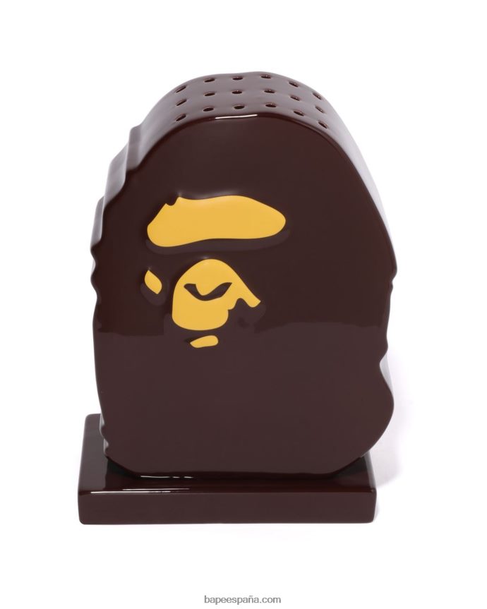 hombres A Bathing Ape titular de incienso de cabeza 288PLL433 marrón