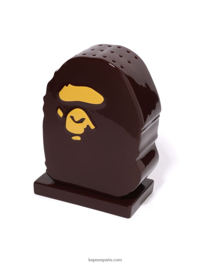 hombres A Bathing Ape titular de incienso de cabeza 288PLL433 marrón