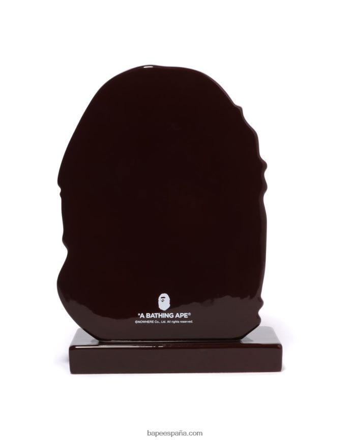 hombres A Bathing Ape titular de incienso de cabeza 288PLL433 marrón