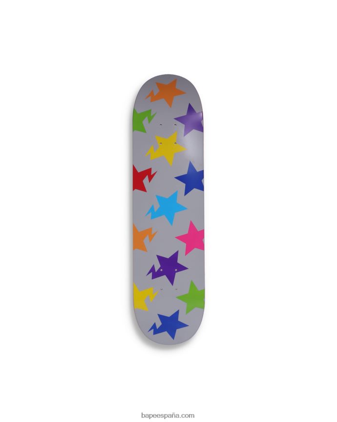 hombres A Bathing Ape patineta con patrón sta 288PLL610 caso