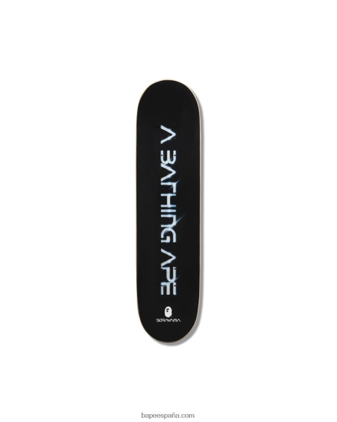 hombres A Bathing Ape patineta x hajime sorayama 288PLL607 plata