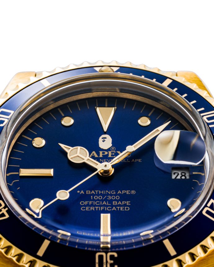 hombres A Bathing Ape clásico tipo 1 288PLL560 azul