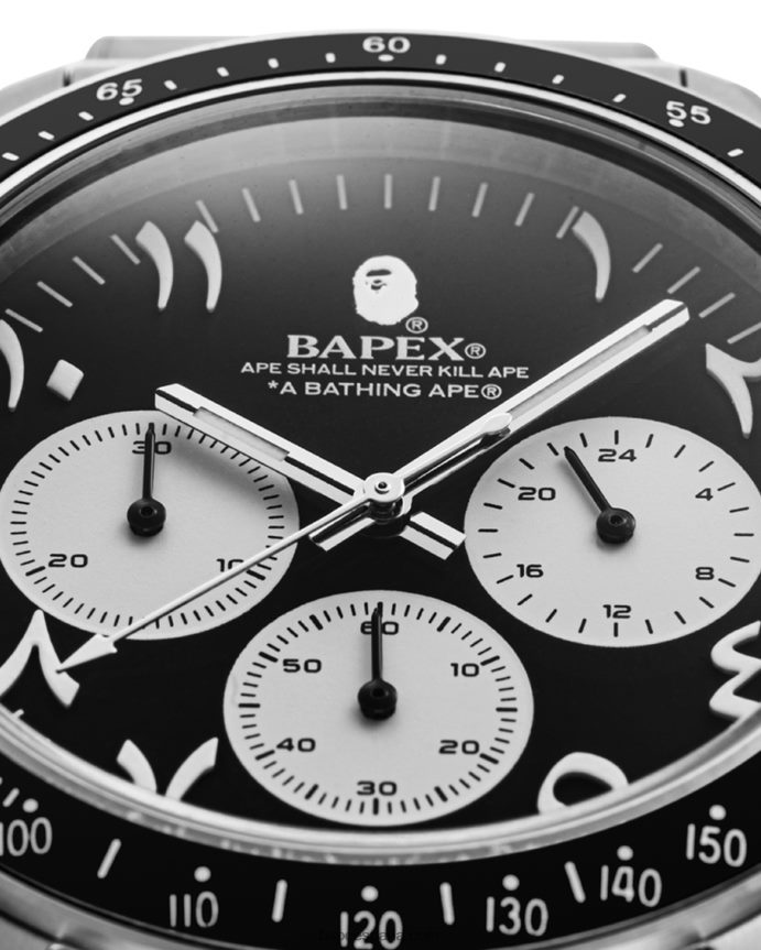 hombres A Bathing Ape clásico tipo 4 288PLL539 negro