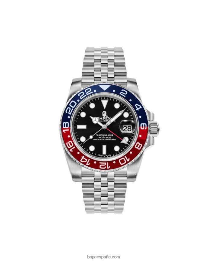 hombres A Bathing Ape reloj tipo 2 288PLL602 rojo brillante