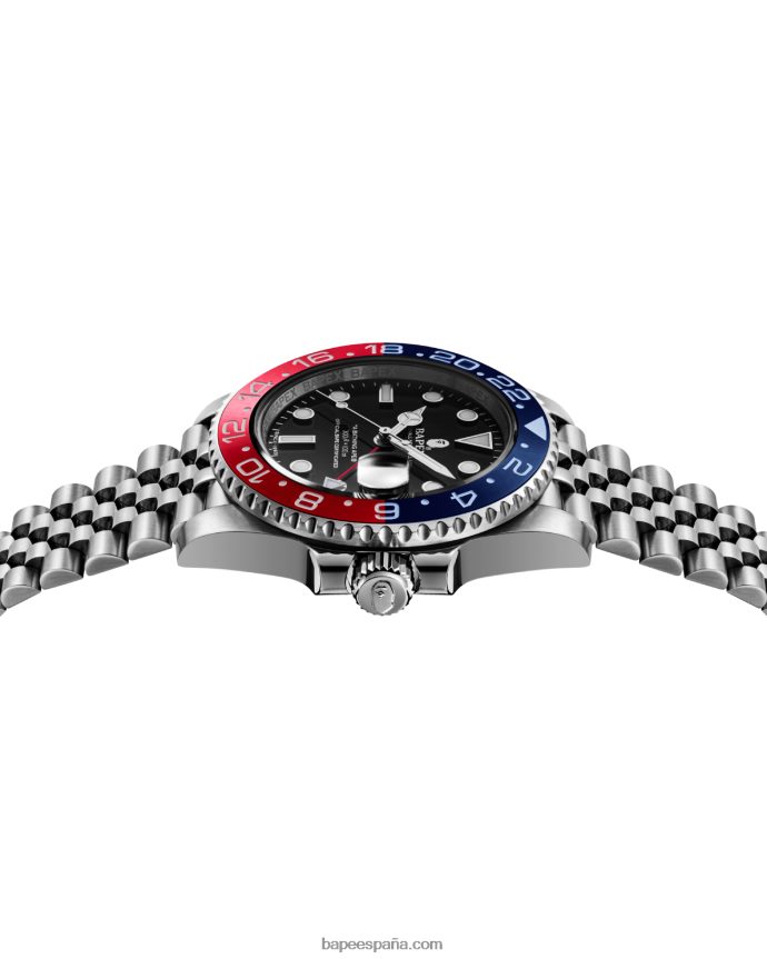 hombres A Bathing Ape reloj tipo 2 288PLL602 rojo brillante