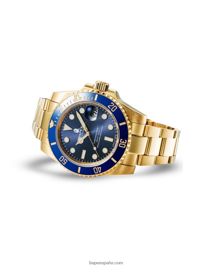 hombres A Bathing Ape tipo 1 288PLL542 oro