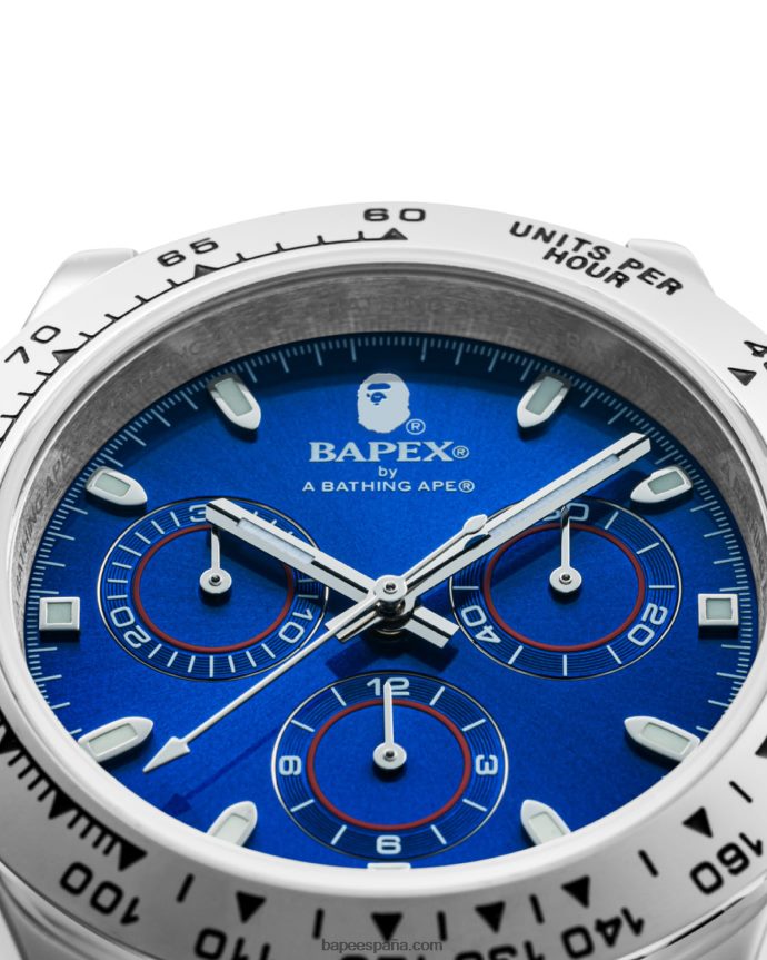 hombres A Bathing Ape tipo 4 #2 288PLL405 azul real