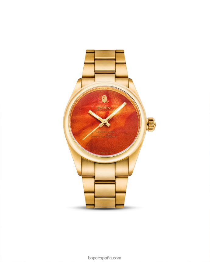 hombres A Bathing Ape tipo 7 288PLL550 naranja
