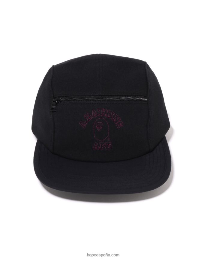hombres A Bathing Ape gorro de sudor 288PLL453 negro