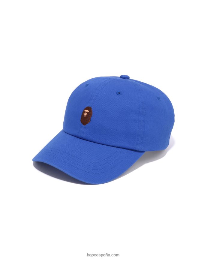 hombres A Bathing Ape tapa de panel de un punto 288PLL444 azul real