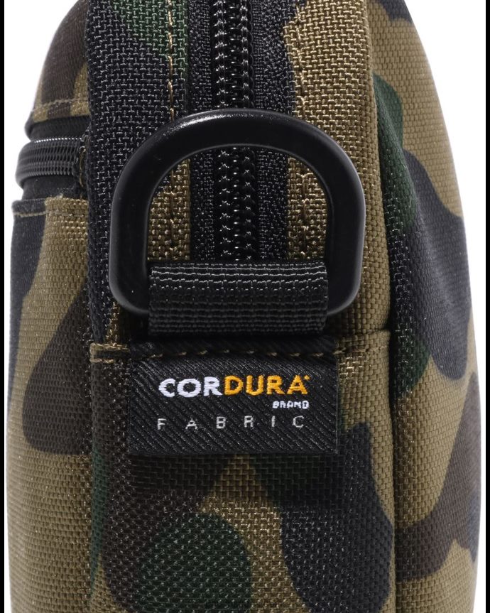 hombres A Bathing Ape bolso de hombro 1st camo mini 288PLL468 ejercito verde