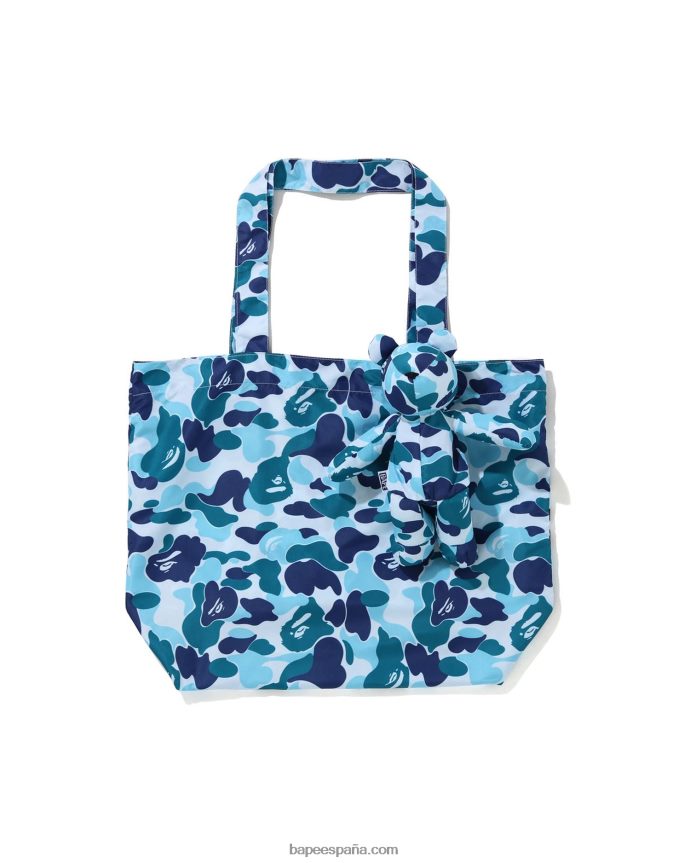 hombres A Bathing Ape bolsa(s) ecológica(s) abc camo bear 288PLL473 azul