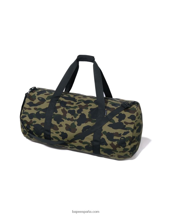 hombres A Bathing Ape 1er bolso de lona de camuflaje 288PLL464 ejercito verde