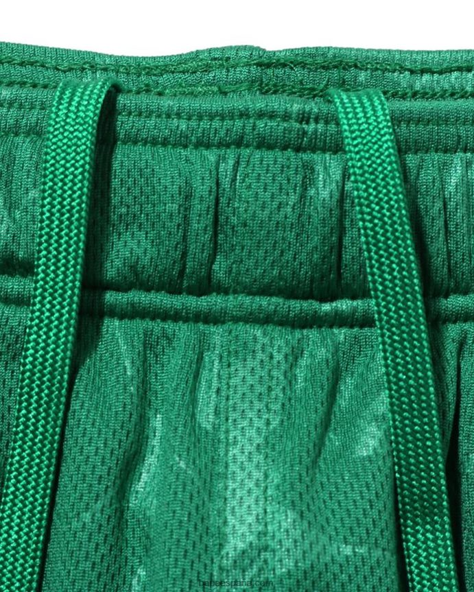 hombres A Bathing Ape pantalones cortos de fútbol 288PLL357 menta