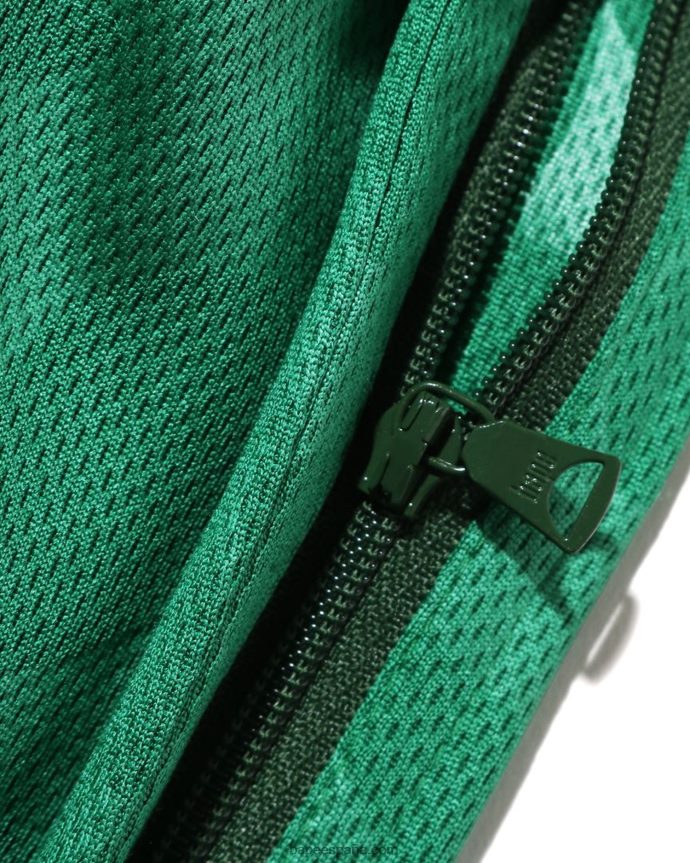hombres A Bathing Ape pantalones cortos de fútbol 288PLL357 menta
