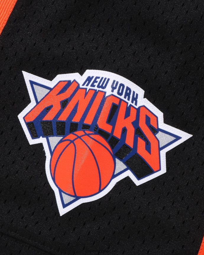 hombres A Bathing Ape pantalones cortos de jersey x m&n new york knicks 288PLL376 azul