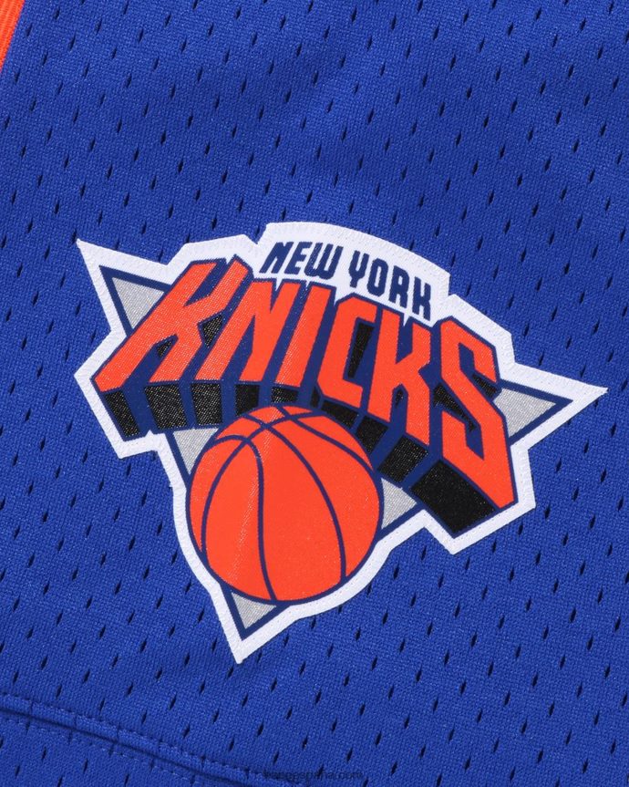 hombres A Bathing Ape pantalones cortos de jersey x m&n new york knicks 288PLL377 blanco