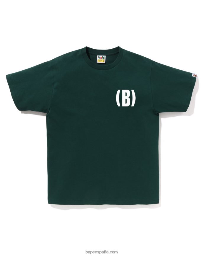 hombres A Bathing Ape b camiseta de un punto 288PLL131 selva profunda