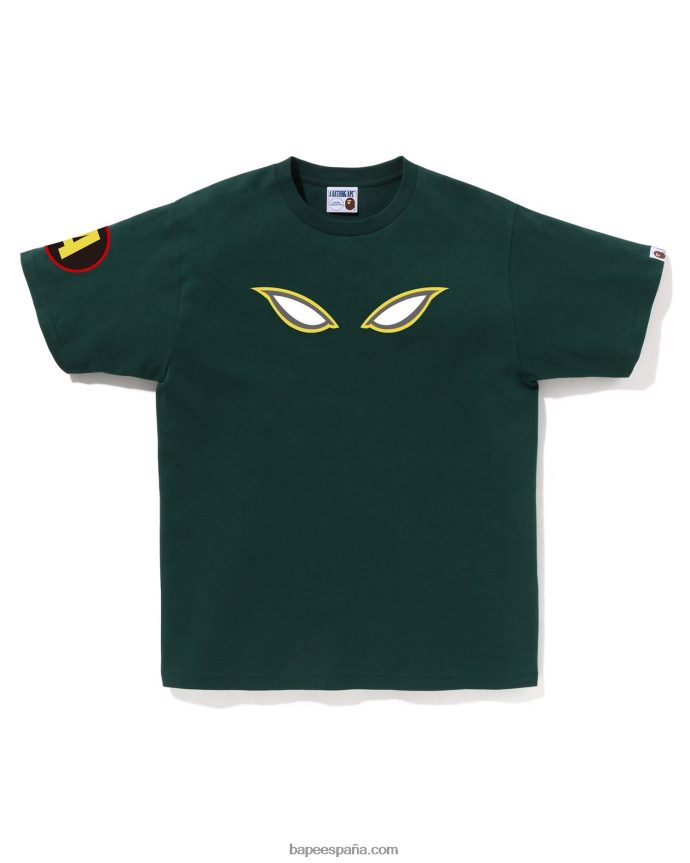 hombres A Bathing Ape camiseta de sombra 288PLL172 selva profunda