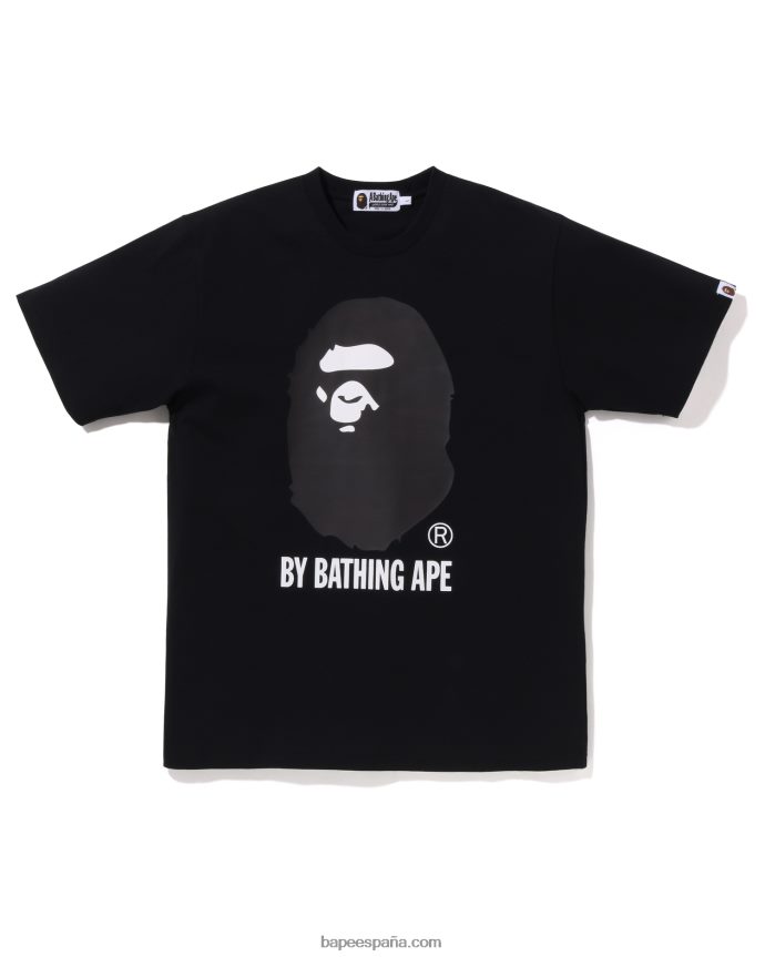 hombres A Bathing Ape camiseta de termografía 288PLL13 negro