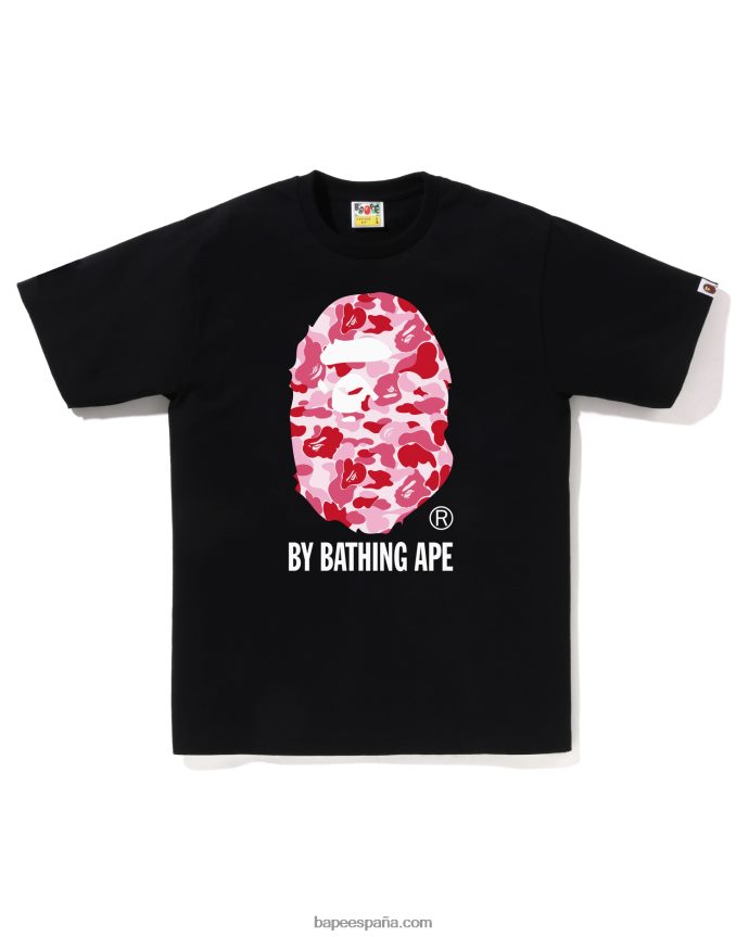 hombres A Bathing Ape camuflaje abc por camiseta de baño 288PLL61 negro