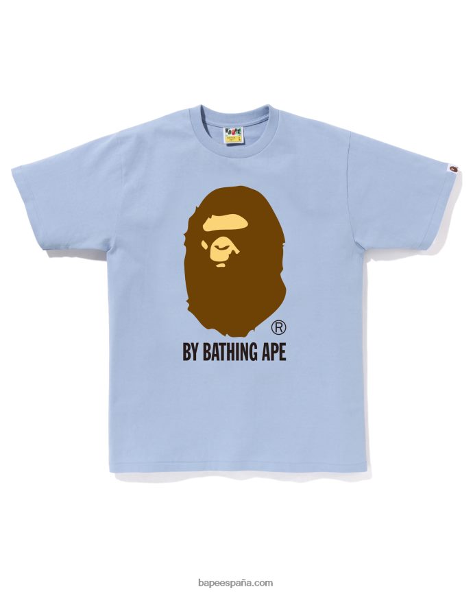hombres A Bathing Ape por camiseta de baño 288PLL21 cielo azul