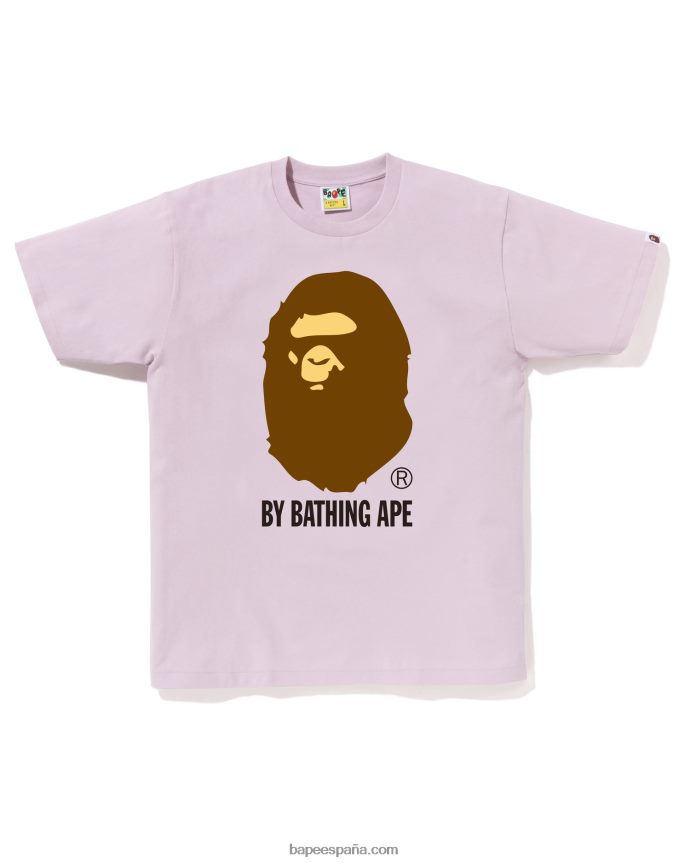 hombres A Bathing Ape por camiseta de baño 288PLL23 lila pastel