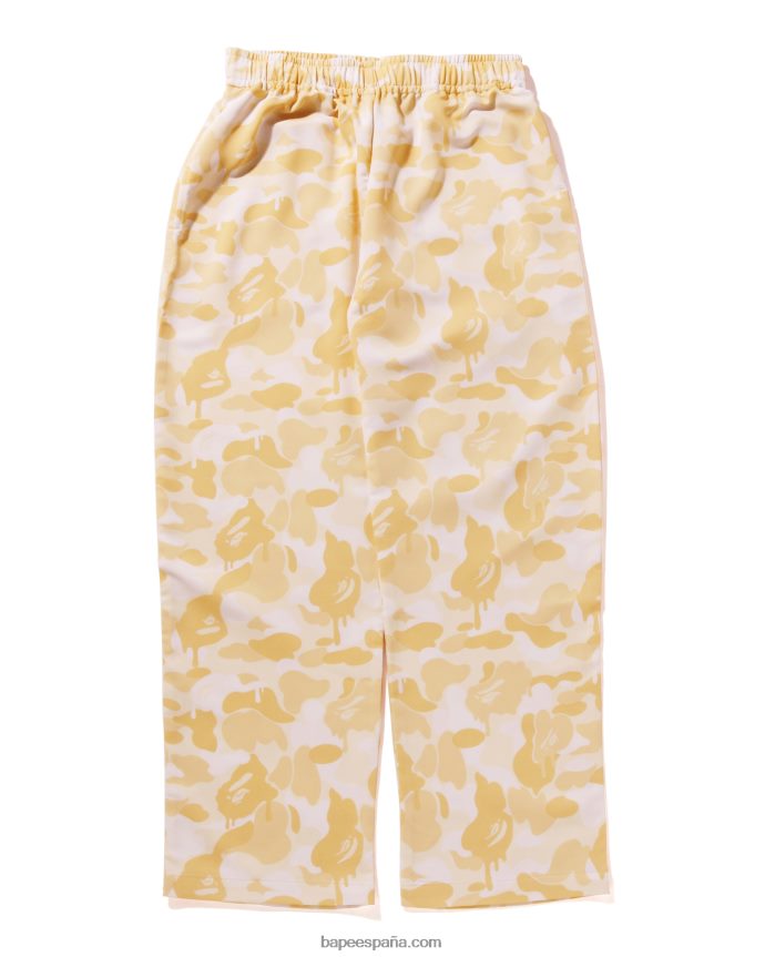 hombres A Bathing Ape pijama de camuflaje de chocolate de san valentín 288PLL301 de color crema