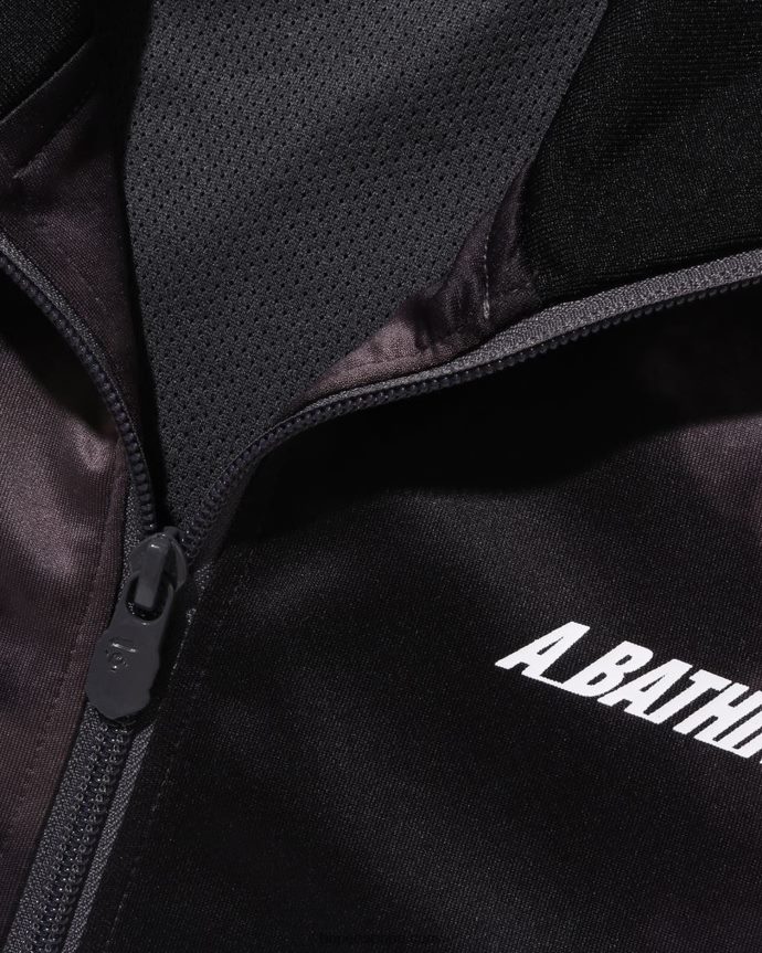 hombres A Bathing Ape chamarra de chándal con efecto tie dye 288PLL248 gris oscuro