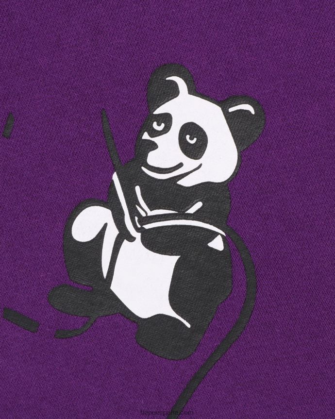 hombres A Bathing Ape sudadera con capucha y cremallera completa de panda de camuflaje de color 288PLL187 púrpura
