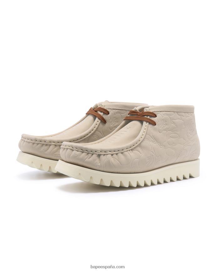 hombres A Bathing Ape persecución #1 288PLL660 beige
