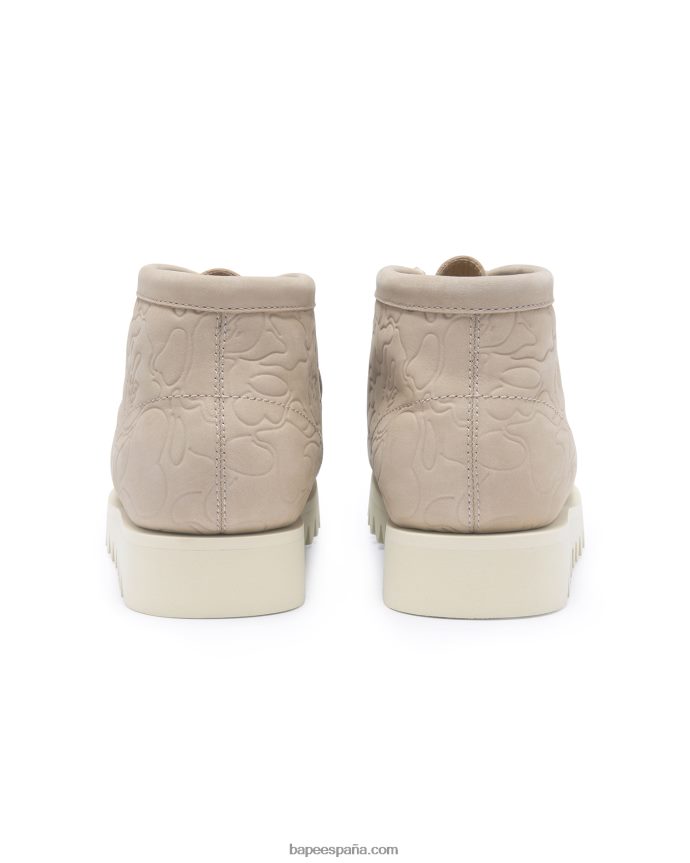 hombres A Bathing Ape persecución #1 288PLL660 beige