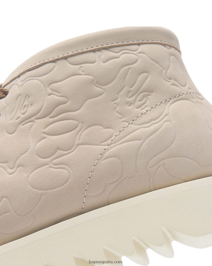 hombres A Bathing Ape persecución #1 288PLL660 beige