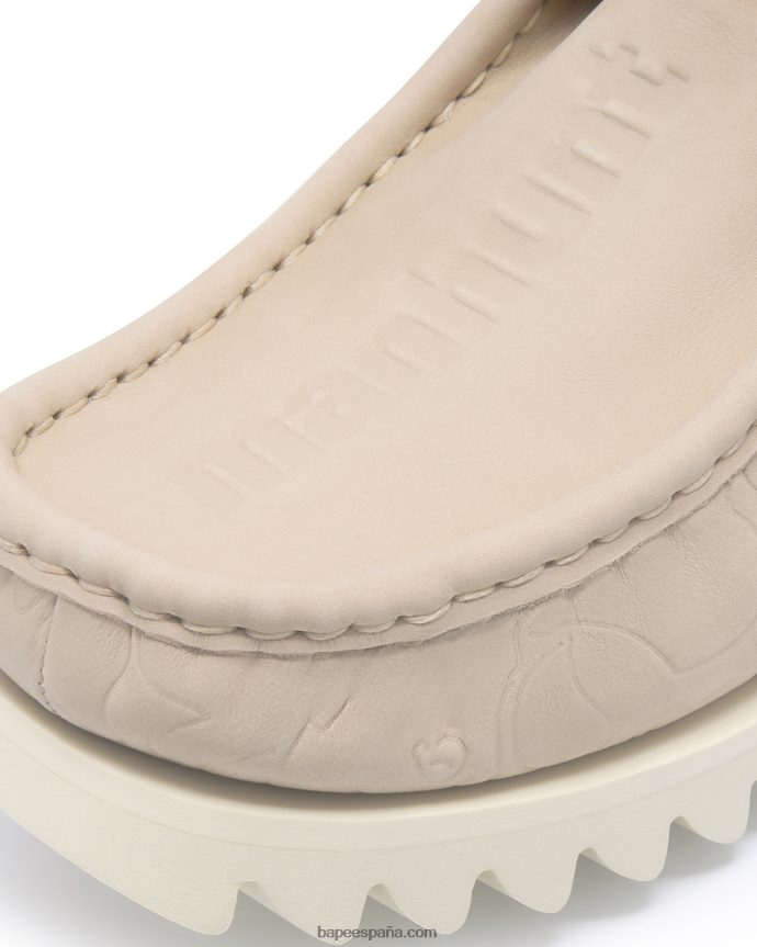 hombres A Bathing Ape persecución #1 288PLL660 beige