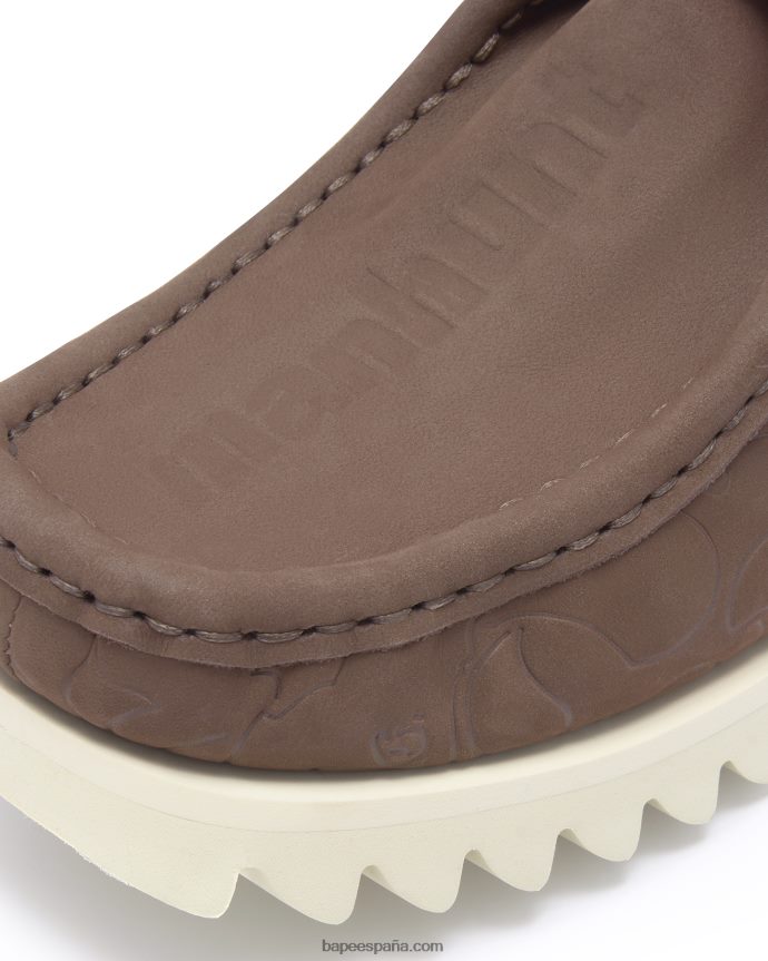 hombres A Bathing Ape persecución #1 288PLL661 marrón