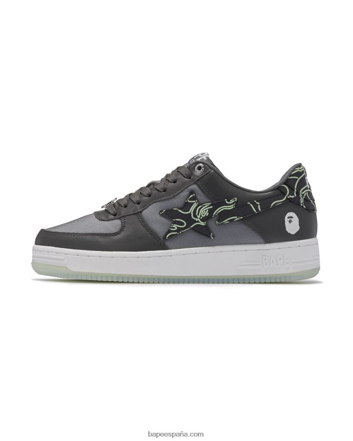 hombres A Bathing Ape #1m2 288PLL699 gris oscuro