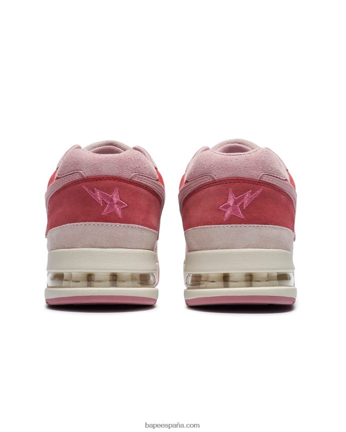 hombres A Bathing Ape calle sta #3 m2 288PLL698 rosa
