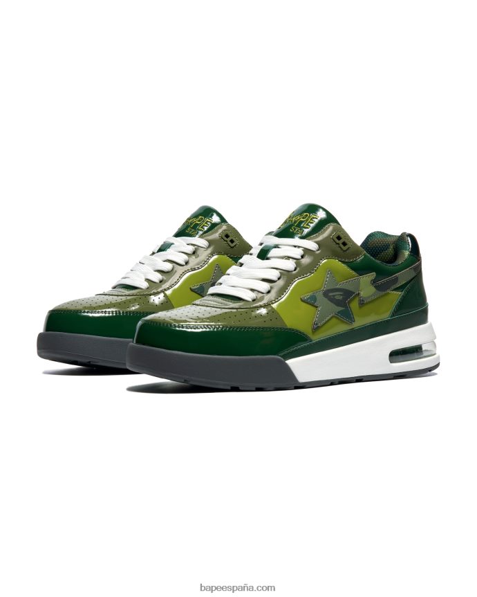 hombres A Bathing Ape carretera sta #1 m1 288PLL691 ejercito verde